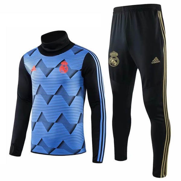 Chandal Real Madrid 2019/20 Azul Negro Amarillo